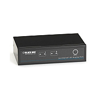Black Box Kvm Switch Dt Displayport With Usb And Audio - 2-port, Gsa, Taa (KV9702A)