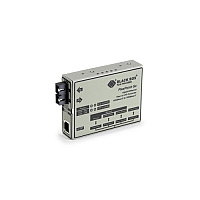 Black Box Gigabit Ethernet Media Converter - 1000-mbps Copper To 1000-mbps Singlemode Fiber, 1310nm, 10km, Sc, Gsa, Taa (LMC1004AR3)