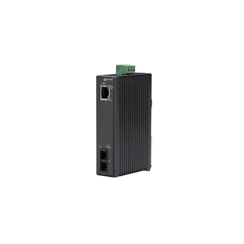 Black Box Fast Ethernet Industrial Media Converter 10/100-mbps Copper To 100-mbps Mm Fiber,hardened Temperature,1300nm,2km,sc,gsa,taa (LMC270AMMSC)