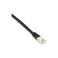 Black Box Cat6 250-mhz Molded Slimline Stranded Ethernet Patch Cable - Shielded (s/ftp), Cm Pvc (rj45 M/m), Black, 5-ft. (1.5-m) (EVNSL0272BK0005)