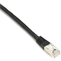 Black Box Cat6 250-mhz Molded Slimline Stranded Ethernet Patch Cable-shielded (s/ftp), Cm Pvc (rj45 M/m), Black, 10-ft. (3.0-m) (EVNSL0272BK0010)