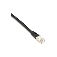 Black Box Cat6 250-mhz Molded Slimline Stranded Ethernet Patch Cable-shielded (s/ftp), Cm Pvc (rj45 M/m), Black, 30-ft. (9.1-m) (EVNSL0272BK0030)