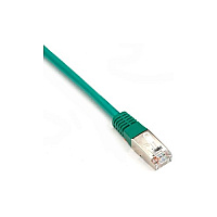 Black Box Cat6 250-mhz Molded Slimline Stranded Ethernet Patch Cable - Shielded (s/ftp), Cm Pvc (rj45 M/m), Green, 3-ft. (0.9-m) (EVNSL0272GN0003)