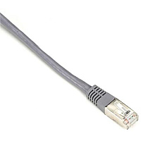 Black Box Cat6 250-mhz Molded Slimline Stranded Ethernet Patch Cable - Shielded (s/ftp), Cm Pvc (rj45 M/m), Gray, 3-ft. (0.9-m) (EVNSL0272GY0003)