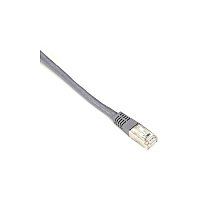 Black Box Cat6 250-mhz Molded Slimline Stranded Ethernet Patch Cable - Shielded (s/ftp), Cm Pvc (rj45 M/m), Gray, 10-ft. (3.0-m) (EVNSL0272GY0010)