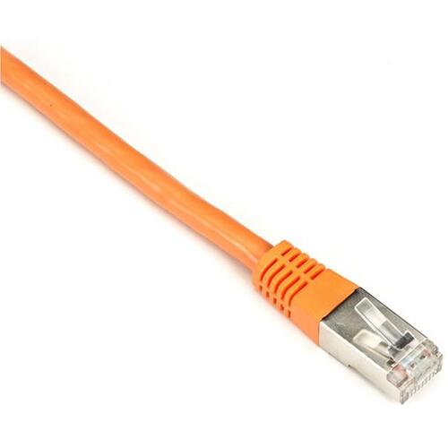 Black Box Cat6 250-mhz Molded Slimline Stranded Ethernet Patch Cable-shielded (s/ftp), Cm Pvc (rj45 M/m), Orange, 5-ft. (1.5-m) (EVNSL0272OR0005)