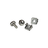 StarTech 100 Pkg M5 Mounting Screws And Cage Nuts (CABSCREWM52)