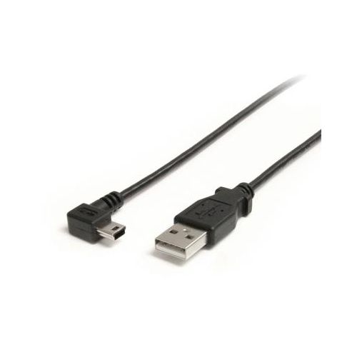 StarTech 6 Ft Usb To Right Angle Mini Usb Cable (USB2HABM6RA)