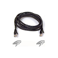 Belkin 7-foot Cat6 Black Cables, No Boots (A3L98007BLK)