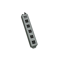 Tripp Lite 5-outlet Power Strip 15a Metal 6ft Cord (602)