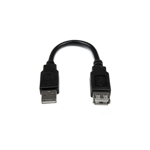 StarTech 6in Usb 2.0 Ext Adapter Cable A To A M/f (USBEXTAA6IN)