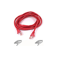 Belkin 6ft Cat6 Snagless Patch Cable Red (A3L98006REDS)