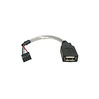 StarTech 6" Usb A To Usb 4 Pin Header Cable (USBMBADAPT)