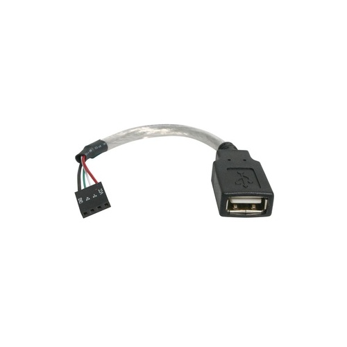 StarTech 6" Usb A To Usb 4 Pin Header Cable (USBMBADAPT)