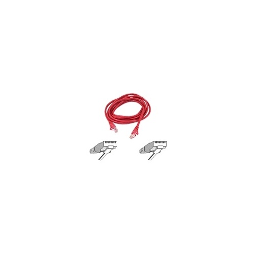 Belkin Cat6 Patch Cable Rj45m/rj45m 12ft Red (A3L98012REDS)