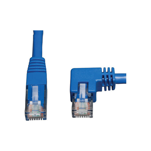 Tripp Lite 3ft Cat6 Patch Cable Right Angle Rj45 Mm (N204003BLRA)