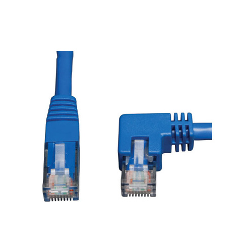Tripp Lite 5ft Cat6 Patch Cable Right Angle Rj45 Mm (N204005BLRA)