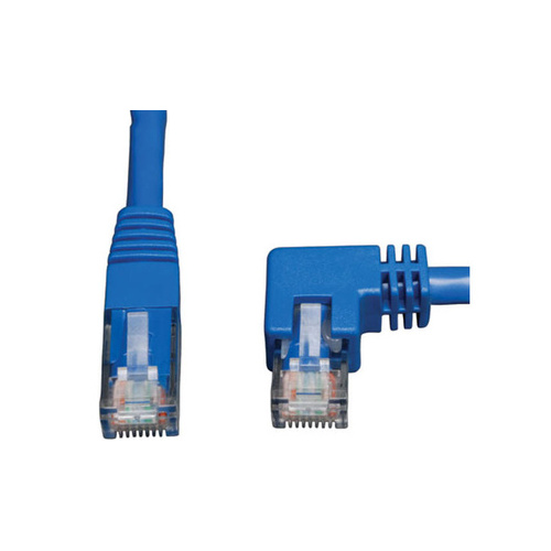 Tripp Lite 10ft Cat6 Patch Cable Right Ang Rj45 M/m (N204010BLRA)