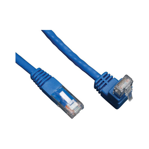 Tripp Lite 10ft Cat6 Patch Cable Up Angle Rj45 M/m (N204010BLUP)