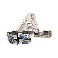 StarTech 4 Port Mini Pcie Serial Card W 16650 (MPEX4S552)