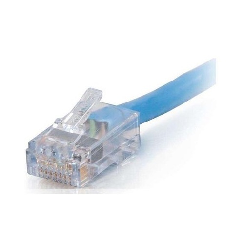 C2G 25ft Cat6 Non-booted Pln Cbl-blu (15285)