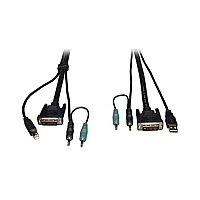 Tripp Lite Dvi / Usb / Audio Kvm Cable Kit, 10-ft. (P759010)