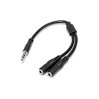 StarTech Slim Stereo Splitter Cable 3.5 To 2x 3. (MUY1MFFS)