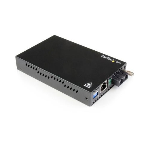 StarTech Gigabit Ethernet Sm Fiber Converter Sc (ET91000SM402)