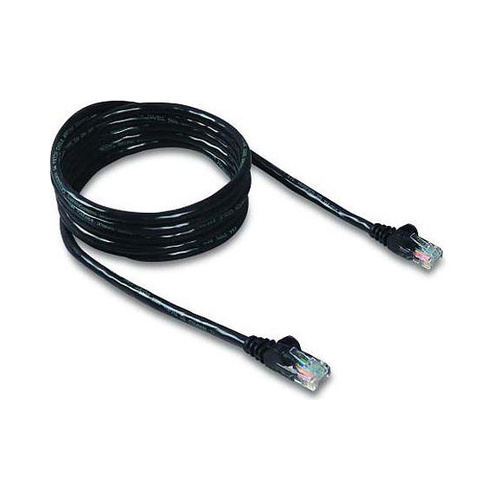 Belkin Cat6 Patch Cable Rj45m/rj45m 8ft Black (A3L98008BLKS)