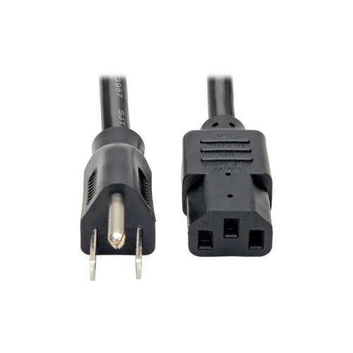 Tripp Lite 2ft Power Cord 15a 14awg 5-15p To C13 (P007002)