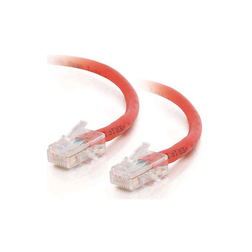C2G 5ft Cat5e Non-boot Xover Utp Cbl-red (24503)