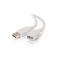 C2G 3m Usb Extension Cable - 2.0 M/f White (26686)