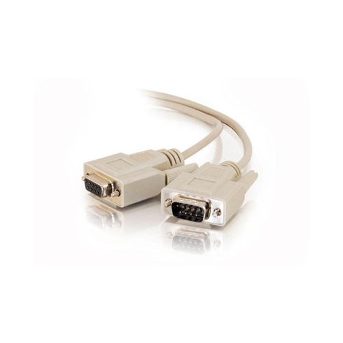 C2G 15 Ft Db9m/db9f Serial Extension Cable (02713)
