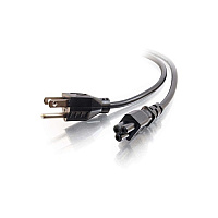 C2G 6ft 18 Awg 3-slot Laptop Power Cord (27400)