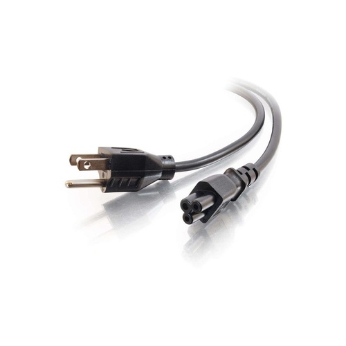 C2G 6ft 18 Awg 3-slot Laptop Power Cord (27400)