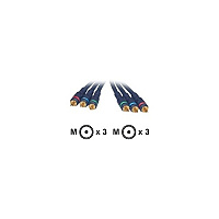 C2G 3 Ft Velocity Component Video Cable Blue (29112)