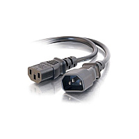 C2G 6ft 18 Awg Computer Power Extension Cord (03141)