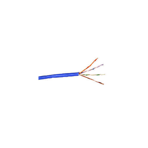 Belkin Cat5e Bulk Solid Cable Plenum 500ft Blue (A7L504500BLP)
