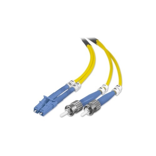 Belkin Fiber Optic Cable Lc/st 8.3/125 33 Ft (F2F802L010M)