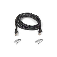 Belkin Snagless Cat6 Patch Cable/4pair/rj45mm (A3L980B50BLKS)