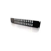 C2G 24-port Blank Keystone Patch Panel (03859)