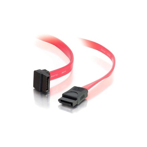 C2G 18in T-pin 180deg To 90deg Sata Cable (10181)