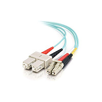 Leviton 1m Lc-sc 10gb 50/125 Mm Om3 Fiber Cable (33051)