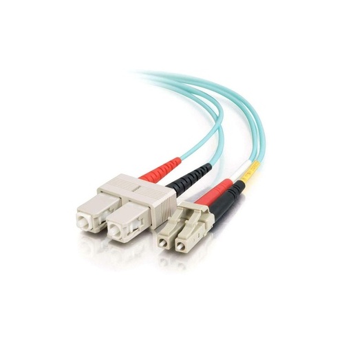 Leviton 1m Lc-sc 10gb 50/125 Mm Om3 Fiber Cable (33051)