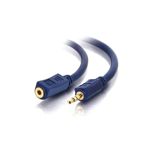 C2G 3ft Velocity 3.5mm M/f Audio Ext Cable (40607)