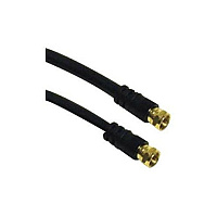 C2G 6ft F-type Rg6 Coaxial Video Cable Black (29132)
