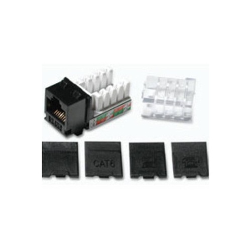 C2G Cat6 Rj45 Utp Keystone Jack - Black (29313)