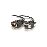 C2G 50ft Db9 M/f Straight Thru Ext Cbl Black (52034)