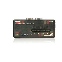 StarTech 4 Port Usb Kvm Switch W/ Audio & Cables (SV411KUSB)