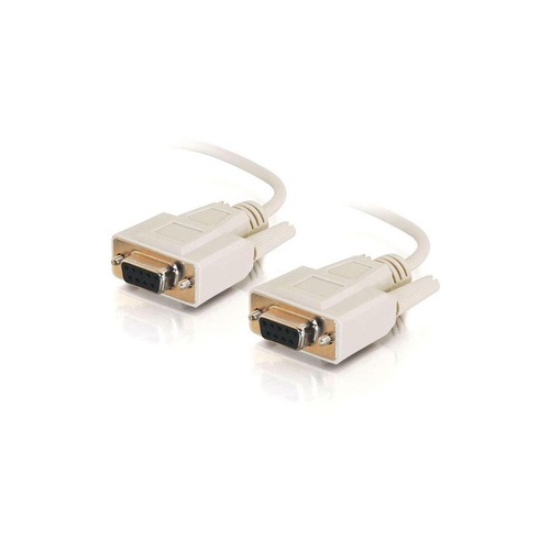 C2G 1 Ft Null Modem Cable Db9f/db9f (10480)